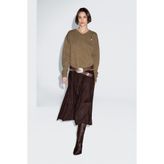 Massimo Dutti %100 yün V yaka triko kazak