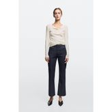Massimo Dutti Çan kesim, cep detaylı jean