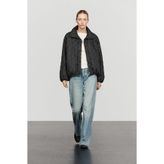 Massimo Dutti Dik yaka kapitone bomber ceket