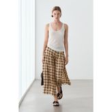 Massimo Dutti Dökümlü pilili total look etek