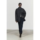 Massimo Dutti Hafif dolgulu dik yaka kaban