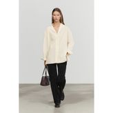 Massimo Dutti Hakim yaka dökümlü gömlek