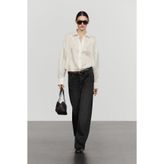 Massimo Dutti Oversize dökümlü gömlek
