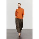 Massimo Dutti Oversize kısa kollu triko kazak