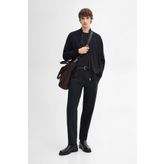 Massimo Dutti Pamuklu ve fermuarlı triko hırka