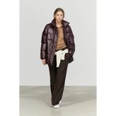 Massimo Dutti Parlak kapitone mont