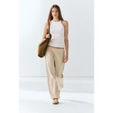 Massimo Dutti Relaxed parachute pantolon