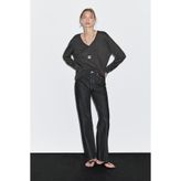 Massimo Dutti Straight fit yüksek bel jean