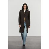 Massimo Dutti Uzun %100 yün kaban