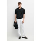 Massimo Dutti Yün karışımlı triko polo