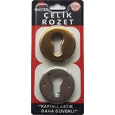 Master 6 Vidalı Çelik Rozet