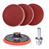 Master Cırt Zımpara Seti + Matkap Aparatı 115 mm (7 Parça)