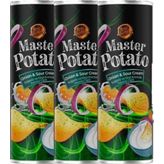 Master Potato Soğanlı & Ekşi Kremalı Cips 160 gr 3 Adet