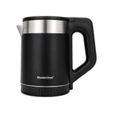 Masterchef 1500 W Çelik Su Isıtıcı Kettle siyah