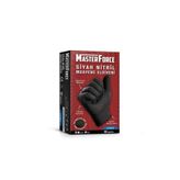 Masterforce Master Force Nitril Pudrasız Kalın Siyah Eldiven Large 50'li