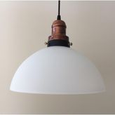 Mat Bakır Tekli Opal Sarkıt Avize 28 Cm (374932234) 433