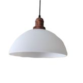 Mat Bakır Tekli Opal Sarkıt Avize 28 Cm (374932909) 436