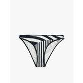 Mat Çizgili Bikini Altı