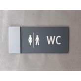 Mat Klasik Seri WC Yönlendirme Tabelası