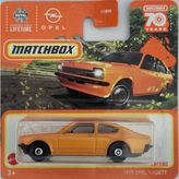 Matchbox Metal 2023 Kibrit Kutusu 1975 Opel Kadett Turuncu 73/100 (Kısa Kart) HLC86