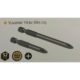 Matkap Ucu Yuvarlak Bits Uç Ph2 2 x 50 mm 5 Adet