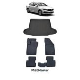 Matmaster Fiat Egea Sedan 2021 Model 5D Premium Ekstra Havuzlu Paspas Ve Bagaj Havuzu Set