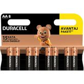 Matmel Basic 8'li Aa Kalem Pil - Çok Renkli - 5