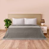 Matmel Soft Rete Tek Kişilik Pike - Gri - 160X220 cm - Çok Renkli