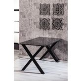 Matrix Maxima Bendir Mermer Desen 85x130 Mutfak Masası