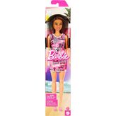 Mattel Barbie Şık Pembe Barbie Elbiseli
