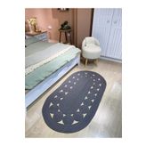 MaVaux Cookie Jüt Hasırlı El Örgüsü Kilim