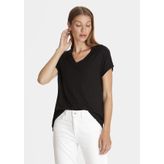Mavi 166446-900 Kadın Basic V Yaka T-shirt