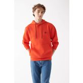 Mavi -22k Kapüşonlu Sweatshırt Canlı Kırmızı Erkek Basic, Semi Basic Sweatshirts Sweats M065809-70481