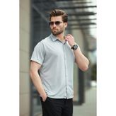 Mavi Basic Kısa Kollu Erkek Gömlek E6760 - XL