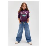 Mavi Baskılı Mor Sweatshirt 7s10060-70577