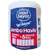 Mavi Beyaz Dev Jumbo Havlu Kağıt