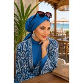 Mavi Çapraz Bantlı Deniz - Havuz Bonesi