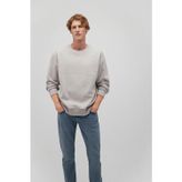 Mavi Erkek Bisiklet Yaka Basic Sweatshirt M0S10276-81582 Gri