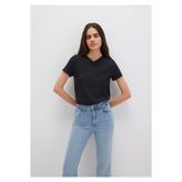 Mavi Kadın Basic Tişört, Slim Fit, Kısa Kol