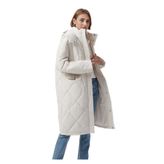 MAVİ Kadın Oversize Mont, Bulut Gri, L Beden