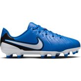 Mavi Nike Genç Çim Zemin Kramponu Jr Tiempo Legend 10 Club Fg/Mg DV4352-400