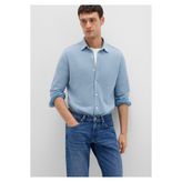Mavi Örme Gömlek Slim Fit / Dar Kesim 0211513-80896