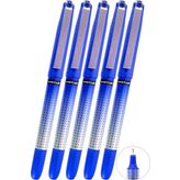 Mavi Pilot Kalem 5 Adet Uniball Eye Needle 0.5 Mm İğne Uçlu Pilot Kalem Ub-185 S İğne Uçlu Likit Mürekkep Jel Kalem