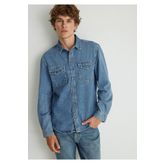 Mavi Ted Indigo Mavisi Denim Jean Gömlek Slim Fit / Dar Kesim -87933 0210909