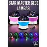 Mavi ve Mor Işıklı Projeksiyon Lambası