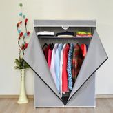 Mavipaket Prado Basic Çelik Profilli Portatif Bez Dolap gri