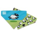 Max Molly 2 İn 1 Black Sheep Çift Taraflı Bandana Medium/large
