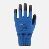 Max Safety 12 Adet Maxsafety MXNIT-110-10 Nitril Eldiven(Mavi-Siyah)