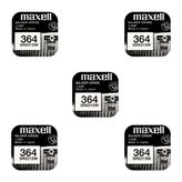 Maxell 364 SR621 SW 5' li Saat Pili