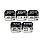 Maxell 379 SR521SW 5'li Saat Pili